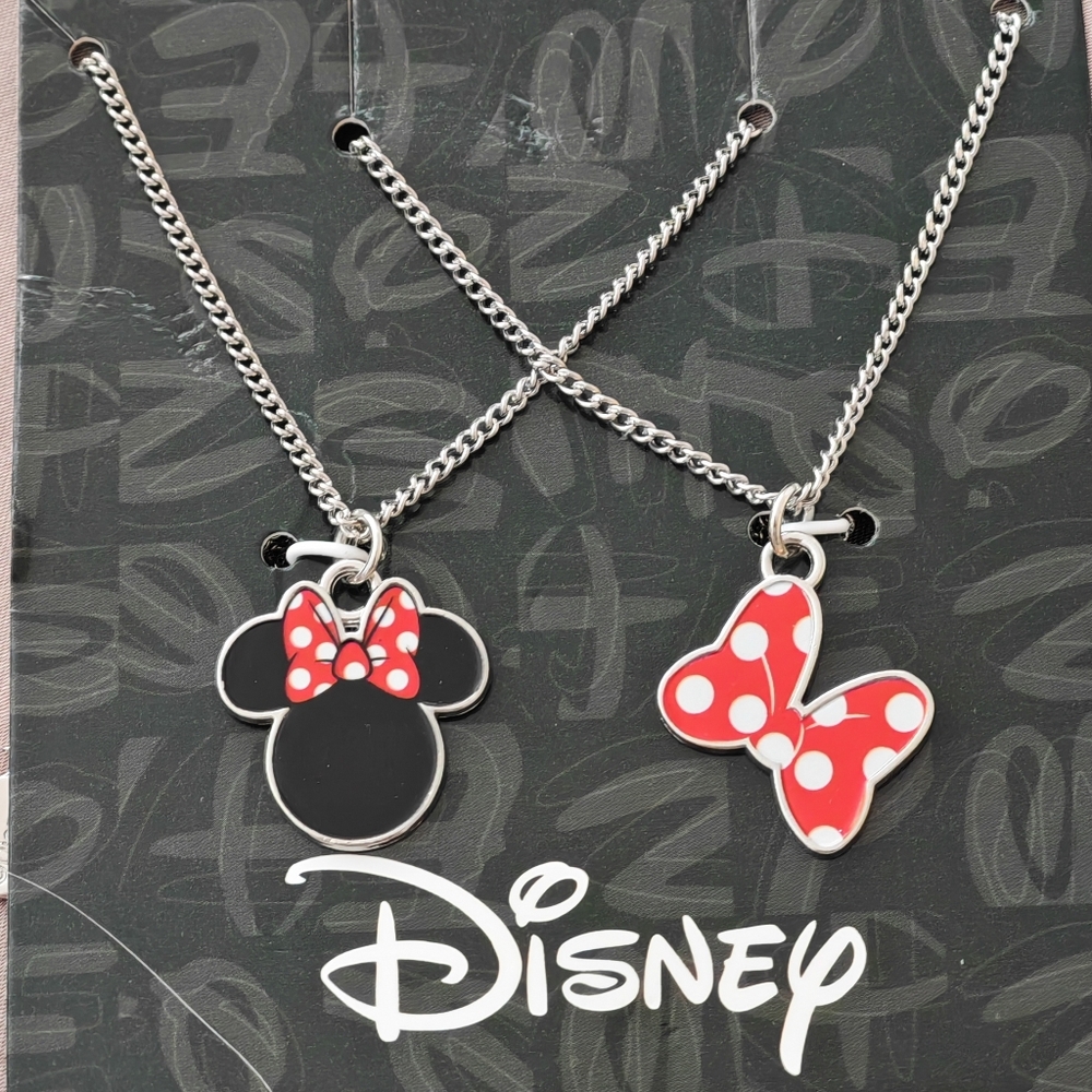 Disney Minnie Necklace Set - Picture 2 of 3